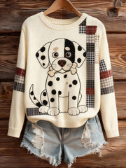 Women's Dalmatian Print Tops