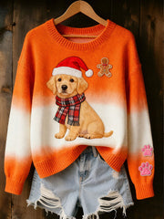 Women's Christmas Golden Retriever Tops