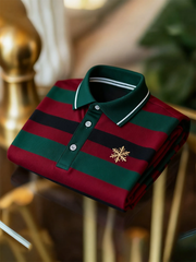 Men's Christmas Art Business Style Printed CasuaL Tops