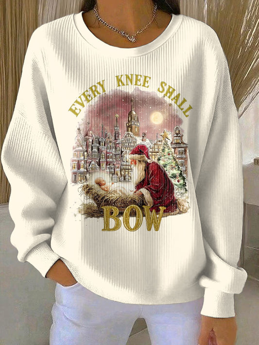 Women's Christmas Printed Sweatshirt
