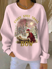 Women's Christmas Printed Sweatshirt
