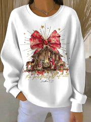 Women's Christmas Printed Sweatshirt