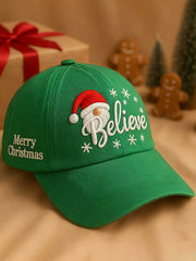 Unisex Believe Christmas Hat