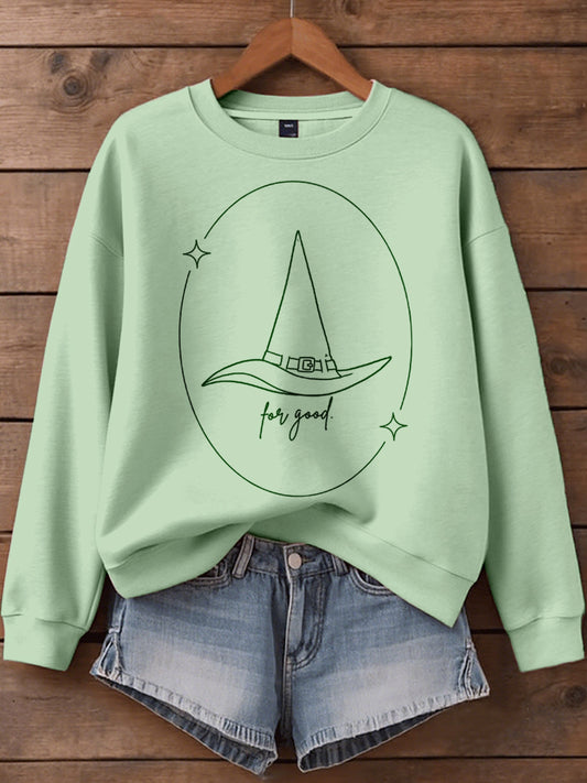 Women's For Good Print Sweatshirt
