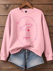 Women's For Good Print Sweatshirt