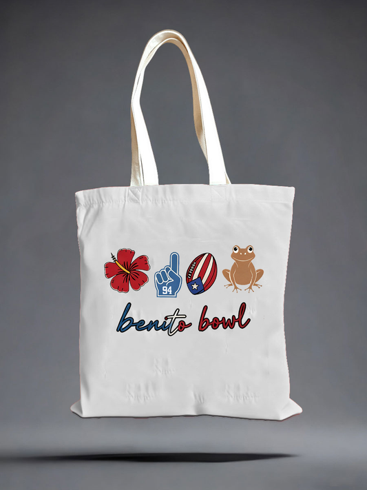 Bunny Football benito bowl Printed Bags