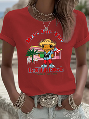 Women's Here For The Benito Bowl Iron On Short Sleeve T-Shirt
