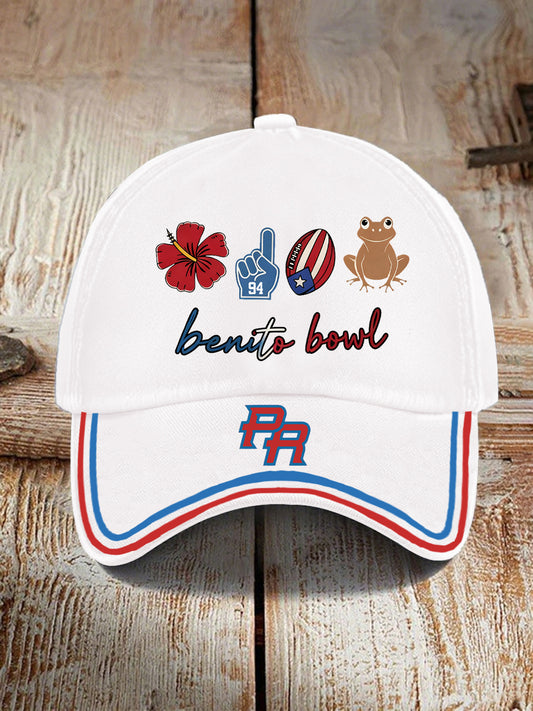 Unisex benito bowl Design Print Hat