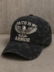 Unisex Faith Is My Armor Print Hat