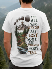 Men's Not All Who Wander Are Lost Short Sleeve T-shirt