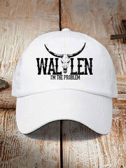 Unisex I'm The Problem Print Hat