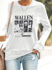 Women's Still The Problem Polyester Waisted Sweatshirt