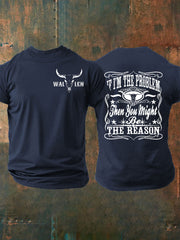 Men's IF I'm The Problem Short-sleeved T-shirt