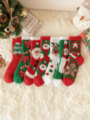 Unisex Christmas Plush Socks