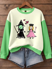 Women's Musical Inspired Art Print Sweatshirt