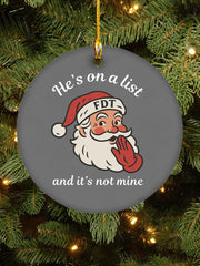 Christmas FDT Printed Acrylic Decorative Ornaments