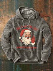 Men's Christmas FDT Print Casual Hoodie