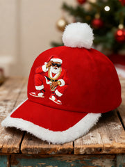 Unisex African-American Santa Claus print Hat