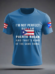 Men's Puerto Rico Proud Printed T-shirt