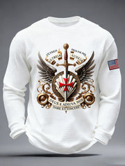 Men's Armor Of God Waffle Long Sleeve T-Shirt