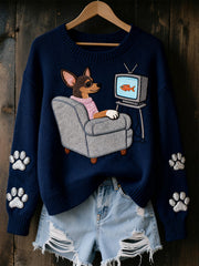 Women's fun Chihuahua Dog tops