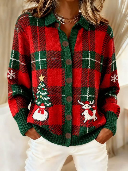 Women's Winter Christmas Art Printed CasuaL Tops