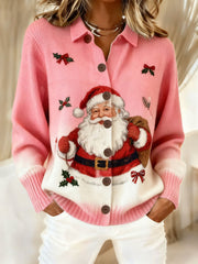 Women's Winter Christmas Art Printed CasuaL Tops