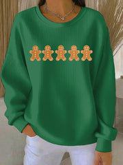 Women's Christmas Print Casual Sweatshirt