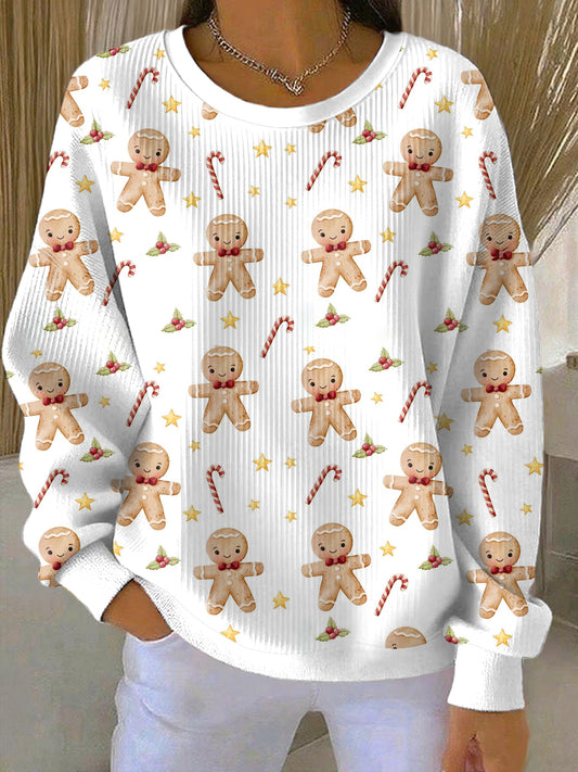 Women's Christmas Print Casual Sweatshirt