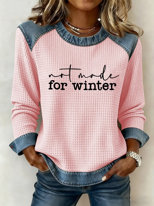 Women's Funny Christmas Not Made for Winter Hoodie