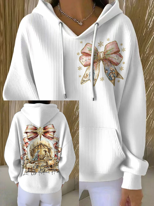 Women's Christmas Printed Hoodie
