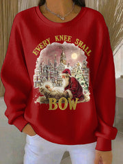 Women's Christmas Printed Sweatshirt