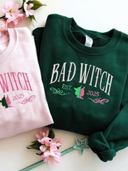 Women's 2025 Movie Inspired Embroidered Sweatshirt