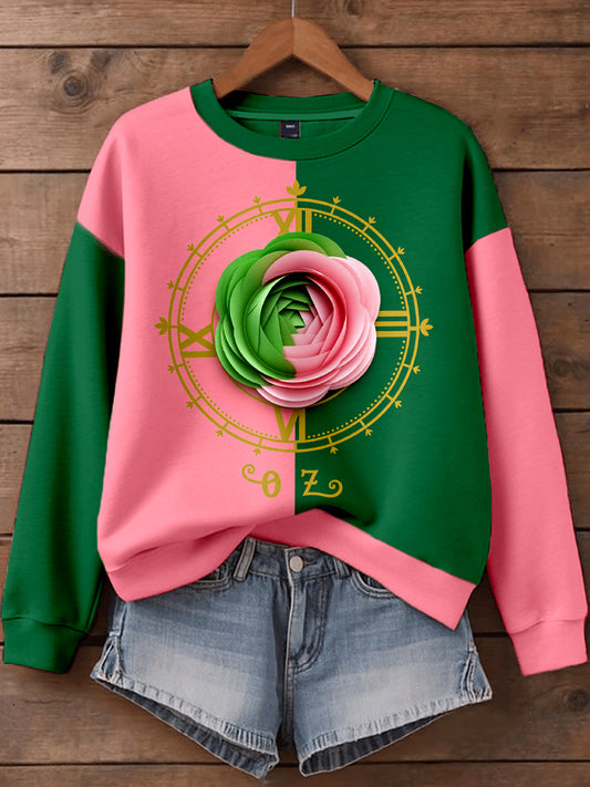 Women's American Musical Fantasy Film Inspired Art Print Sweatshirt