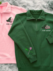 Women's Movie-Inspired For Good Embroidered Sweatshirt