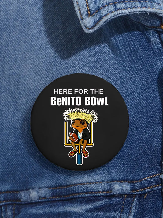 Bunny Football Music Lover Printed Pins