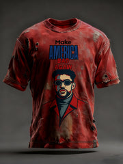 Men's Puerto Rican Singer Printed T-Shirt
