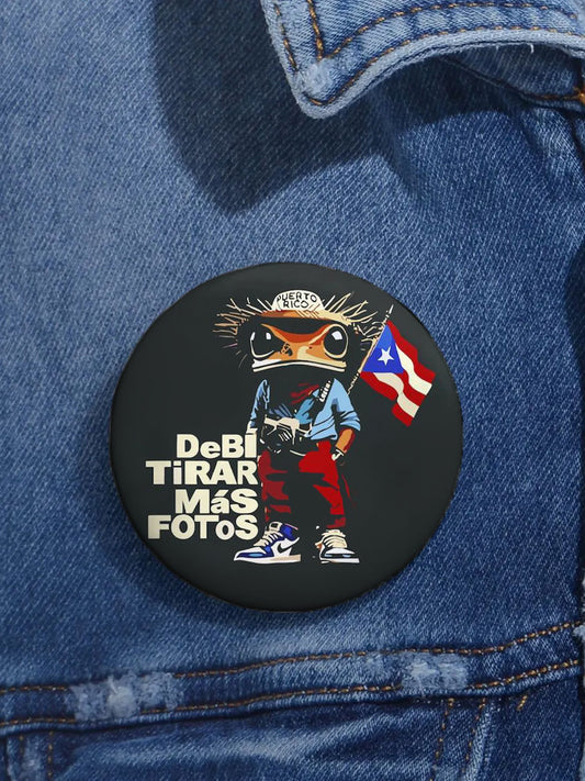 Bunny Football Music Lover Printed Pins