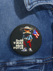 Bunny Football Music Lover Printed Pins