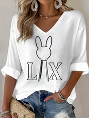 Women's Puerto Rico Print Waffle T-Shirt