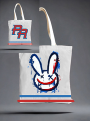 Bad Bunny Puerto Rico Printed Handbag