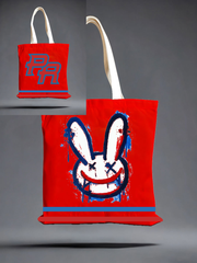 Bad Bunny Puerto Rico Printed Handbag