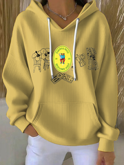 Women's Puerto Rico Print Casual Sweatshirt