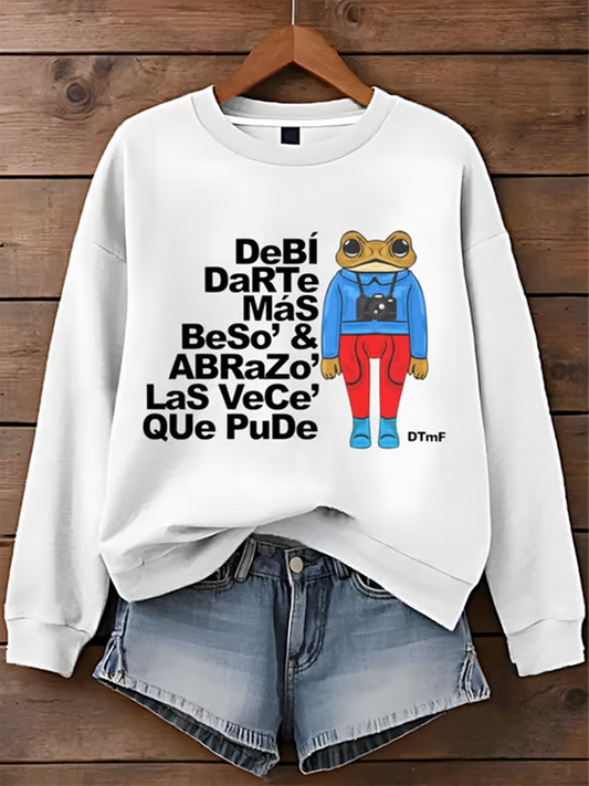 Women's Puerto Rico Print Sweatshirt