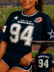 Women's Bad Bunny benito bowl short-sleeved T-shirt