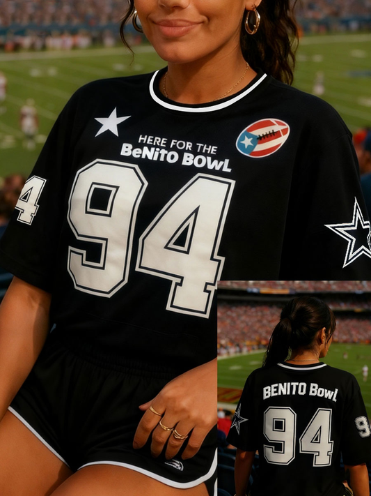 Women's Bad Bunny benito bowl short-sleeved T-shirt