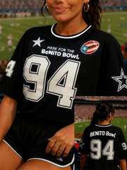 Women's Bad Bunny benito bowl short-sleeved T-shirt