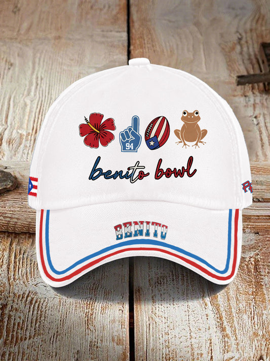 Unisex benito bowl Design Print Hat