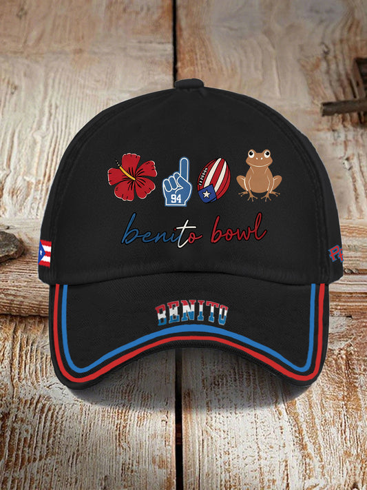 Unisex benito bowl Design Print Hat