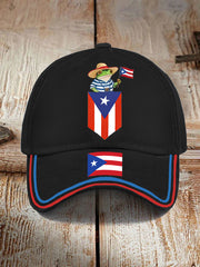 Unisex Benito Bowl frog Design Print Hat